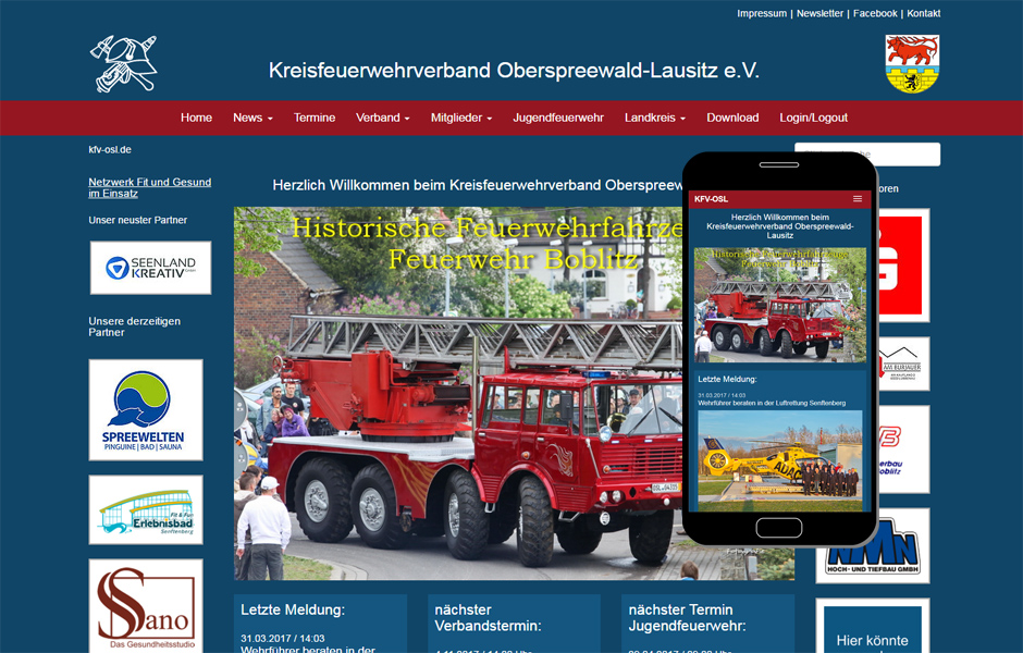 Kreisfeuerwehrverband Oberspreewald Lausitz e.V. KFV-OSL