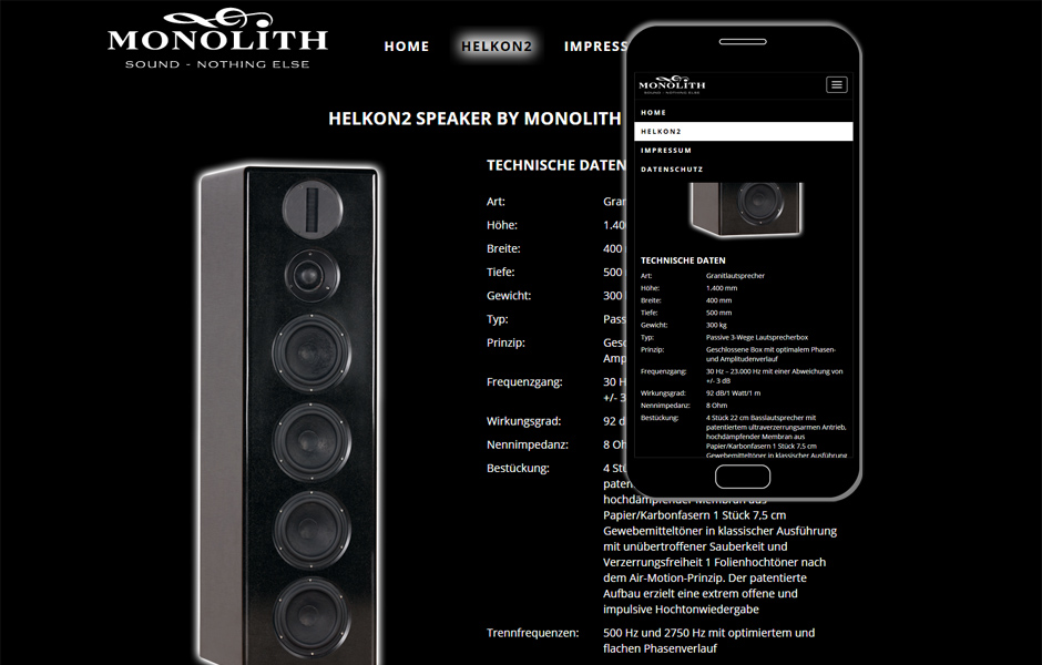 Monolith Speakers, Heidenau